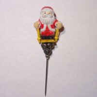 Spillone babbo natale con gli sci by roberta dazzini