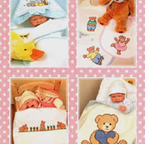 Kit mezzopunto kid's!  dmc "i delfini" livello facile 8 anni