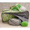 Borsa portalavoro a maglia con portaferri