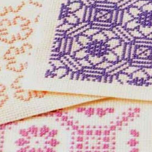 Kit mezzopunto kid's!  dmc "i delfini" livello facile 8 anni
