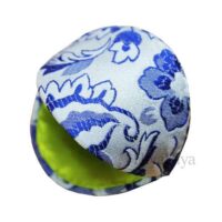 Hiyahiya marcatori per lavori a maglia con custodia, dumpling case + 6 yarn ball stitch markers