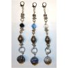Segnaforbice ceramica barocca : nero, blu e bianco by roberta dazzini - immagine 5