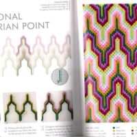 Bargello needlepoint, laura angell- lynsey angell