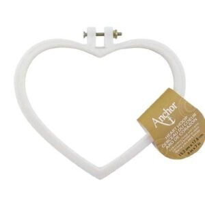 Scatola legno con 18 gomitoli pearl anchor n°5