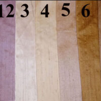 Shantung di seta altezza cm 135, € 24,00 al metro, bianco o colorato, vendita a multipli di 50 cm