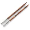 Knit pro prym, punte lunghe in legno cm 11,5 per ferri circolari - immagine 2
