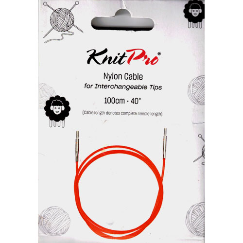 Accm310 Knit pro, cavetti in nylon per punte intercambiabili da cm 40 a 100