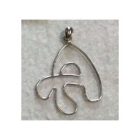 Lettera "a" struttura in argento 925  by roberta dazzini