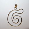 Lettera "G" struttura in argento 925  by roberta dazzini