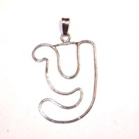 Lettera "y" struttura in argento 925  by roberta dazzini