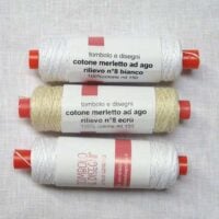 Cotone per rilievo n°8 per merletto di burano