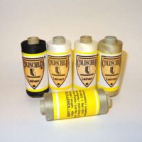 Goldschild lino nm 60/3 // nel 100/3, rocchetto gr 25 etichetta gialla