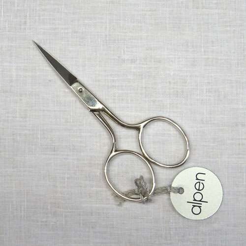 Forbice ricamo  alpen cm 9,2/ 3,5", punta dritta made in italy