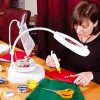 Lampada purelite 4 in 1/ 21 led, lente mm130/2x luminosita' regolabile + kit bacinella - immagine 3