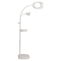 Lampada purelite 4 in 1/ 21 led, lente mm130/2x luminosita' regolabile + kit bacinella