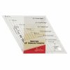 Quilt ruler multi size 60° diamond template, sew easy
