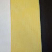 Voile di cotone pretagliato sotema nero o giallo cm 50 x 100