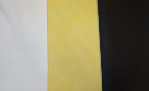 Voile di cotone pretagliato sotema nero o giallo cm 50 x 100 - immagine 2