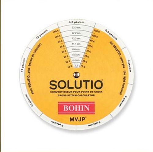 Solutio® convertitore di punto croce, determina quantità di punti e misura di tessuto necessaria