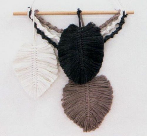 Boho my macrame'  gr 250/70mt, crema (bianco naturale)- caffe'-grigio antracite - immagine 5