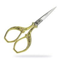 Premax forbice ricamo dorata cm 9,4 made in italy