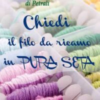 Cartella colori mouline' di seta aless