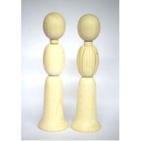 Figure in legno per angeli o personaggi cm 15