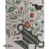 Tela ricamo naturale 12/12 Chierese h 180 mistolino € 24,00 al mt vendita a multipli di 50 cm - immagine 4