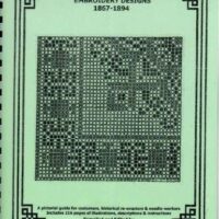 Victorian cross stitch, embroidery designs 1867-1894, millicent rene'