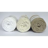 My macrame'  gr 100/90 mt bianco-beige-crema-rosso-nero-cammello
