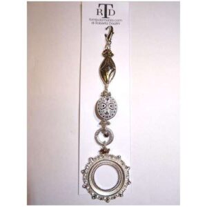 Scatola legno con 18 gomitoli pearl anchor n°5