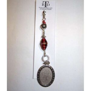 Scatola legno con 18 gomitoli pearl anchor n°5