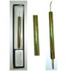 Toglispilli a forchetta e spingispilli a tubino in legno multicolor " eleganza in verde"