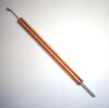 Toglispilli a forchetta e spingispilli a tubino in legno multicolor " eleganza in arancio" - immagine 3