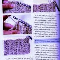 Tunisian crochet, silverman