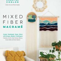 Mixed fiber macrame', chantel conton