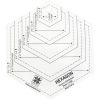 Hexagon ruler, ez quilting - immagine 2