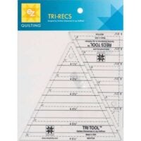 Tri recs triangle rulers, ez quilting