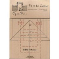 Fit to be geese , open gate  ogr102