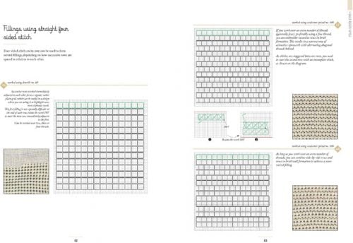Pulled thread embroidery,  marie hellen jeanneau vol. 1° - immagine 4