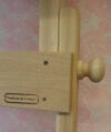 Supporto in legno di faggio orientabile, regolabile in altezza con portatombolo per tombolo cantu' - immagine 4
