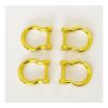 Ganci per manici borsetta oro  4 pezzi