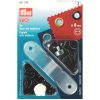 Occhielli con rondelle prym 541374, mm 8 nero, oro o argento - immagine 2