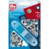 Occhielli con rondelle prym 541374, mm 8 nero, oro o argento - immagine 3