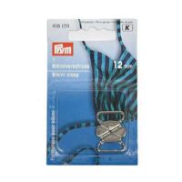 Clip per bikini/chiusura per reggiseno prym 416120, mm 12 oro o argento