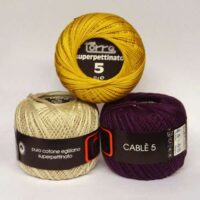Cable' n°5 gr 50 torre cotone egiziano superpettinato