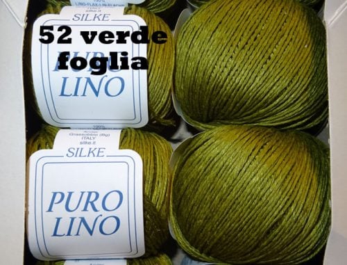 Lino silke n°3 gr 50/105mt  tinta unita - immagine 2