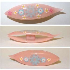 Quick yo-yo maker oval shape/telaio per fiori ovali, clover 8709