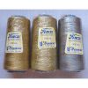Filo metallizzato 2 capi/1000mt finca: oro chiaro 06, oro 09, multicolor argento