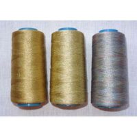Filo metallizzato 2 capi/1000mt finca: oro chiaro 06, oro 09, multicolor argento
